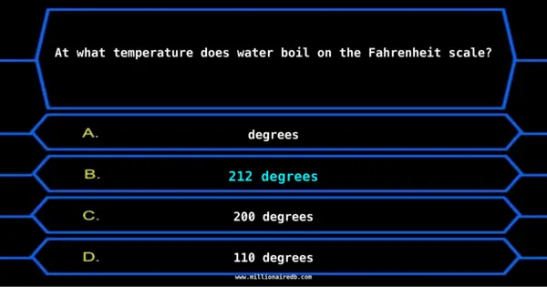 Temperature boil water what does How To